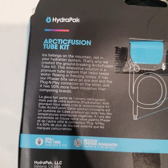 Hydrapak ArticFusion Tube Kit Insulated 1/4" Diameter Quick Release 36" New - Picture 6 of 6